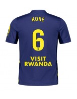 Atletico Madrid Koke #6 Venkovní Dres 2025-26 Krátký Rukáv